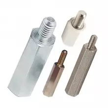 SPACER HEXAGONAL WITH STUD