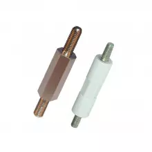 SPACER HEXAGONAL WITH STUD ON BOTH ENDS