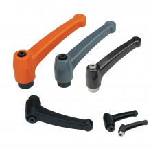 Adjustable clamping lever knob &amp;threaded stud