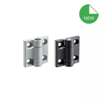 Screw-on hinge adjustable friction model 2