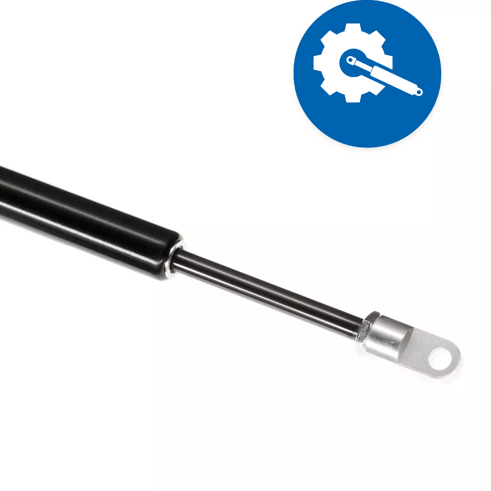Configure a gas pressure spring (CAD/STEP)