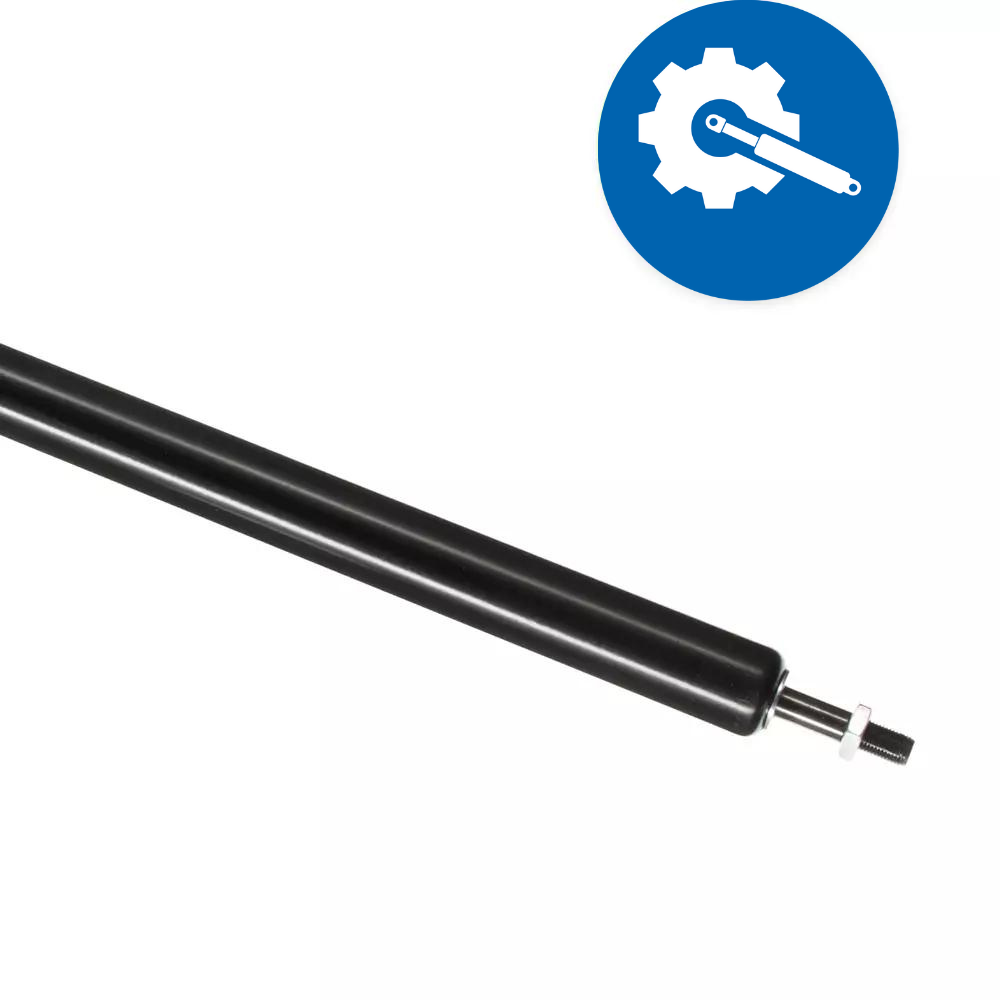 Configure a lockable gas spring (CAD/STEP)