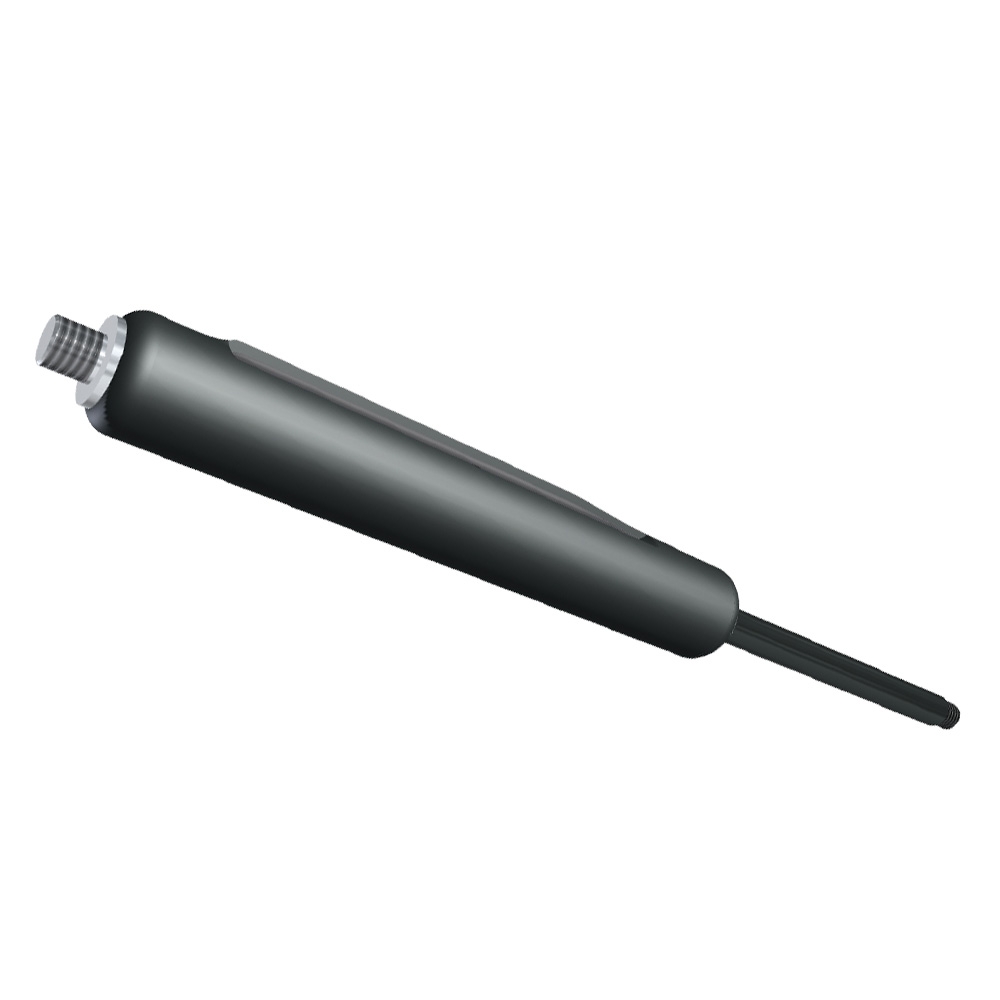 Gas springs with dynamic damping