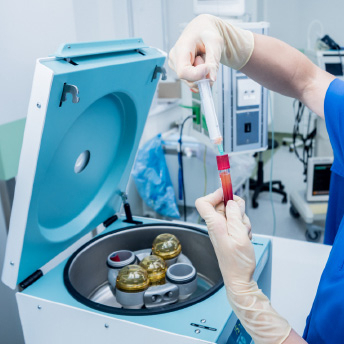 Gasveren voor laboratorium centrifuges