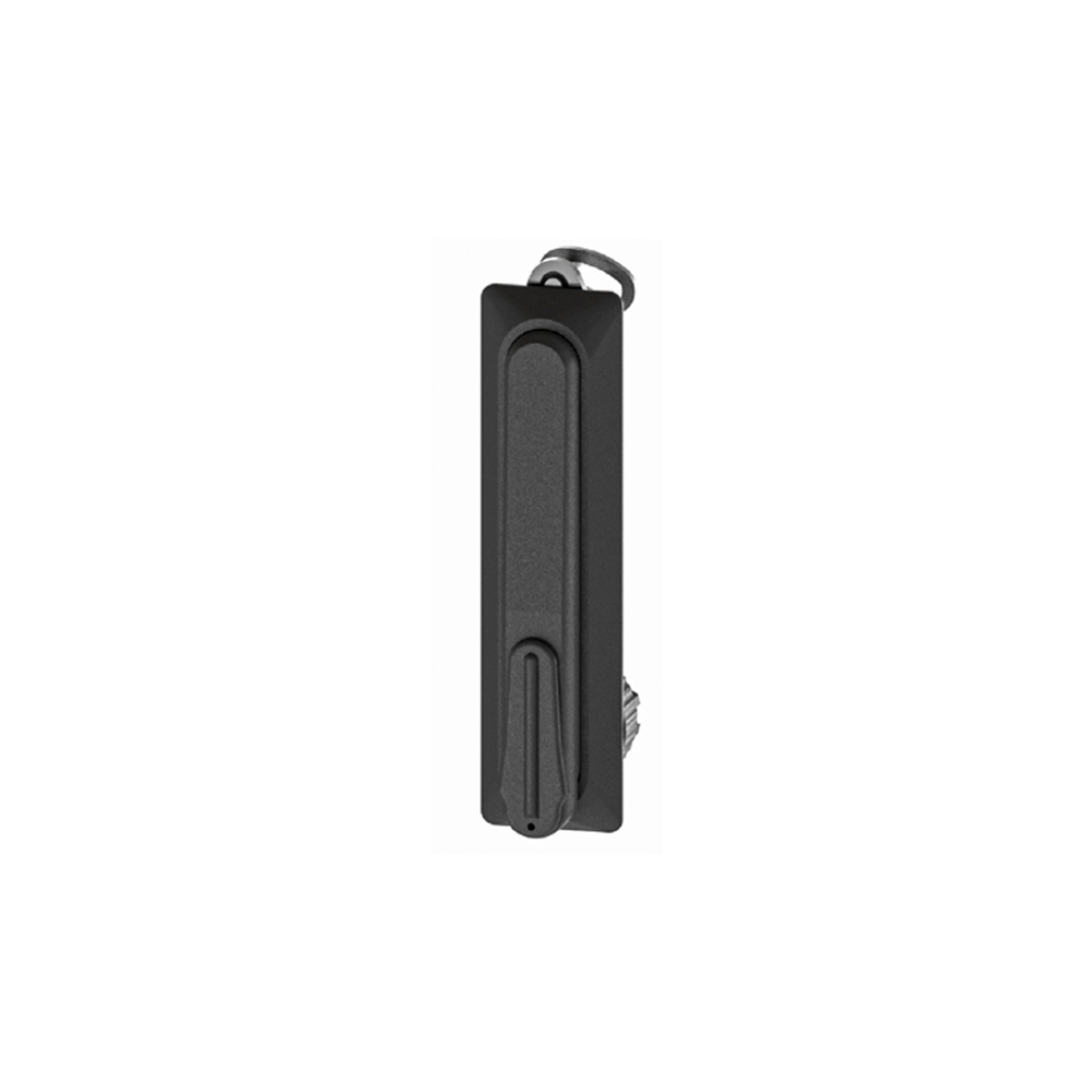 External fitting with handle for anti-panic locks