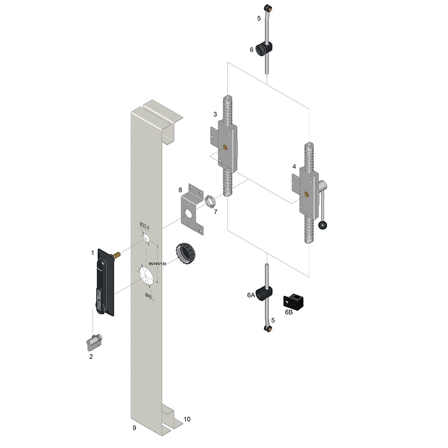 Locking systems 105-130